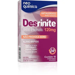 Desrinite 120mg 10 Comprimidos