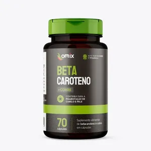 Betacaroteno com Cobre Omix 70cáps