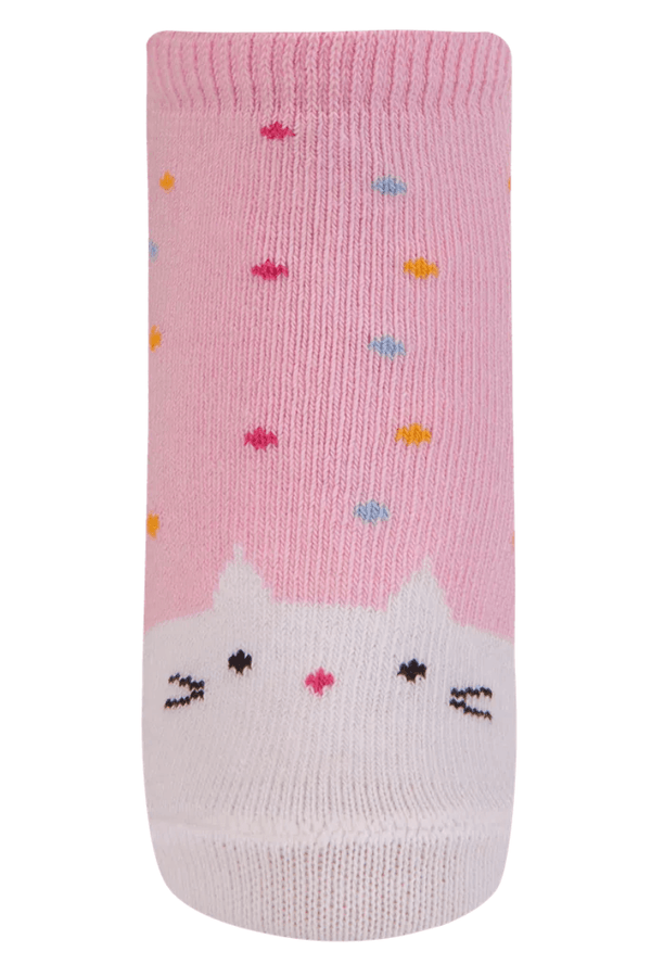 Meia Infantil Cano Longo Antiderrapante Trifil LD Tamanho: 12 | Cor: Rosa