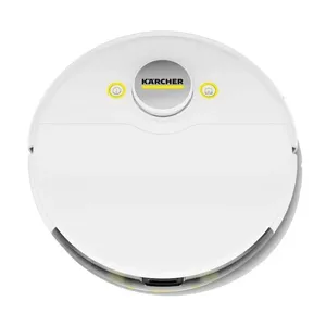 Robô Aspirador de Pó Karcher RCV 5 com Mapeamento a Laser e Função MOP Seco e Molhado Bivolt Robô Aspirador De Pó Kärcher RCV 5 - Bivolt