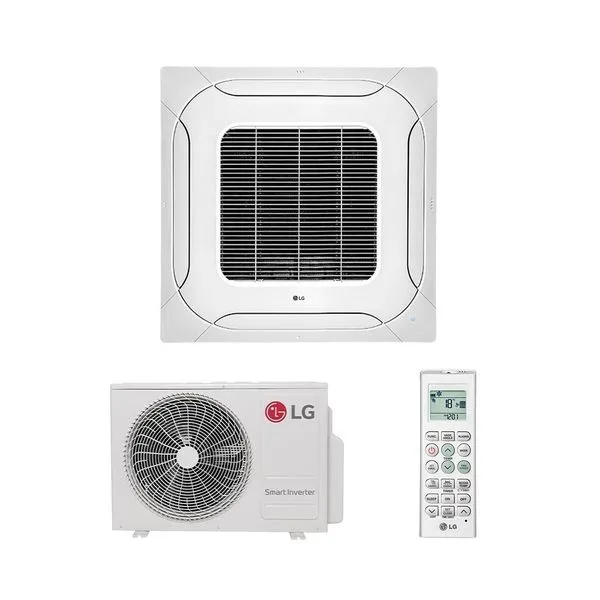Ar Condicionado Split Cassete Inverter R-32 LG 24.000 BTUs Quente/frio 220V Monofásico
