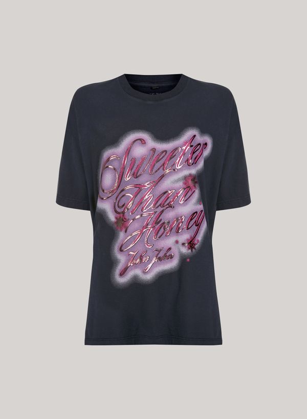 Camiseta Ampla Sweeter John John Feminina GG