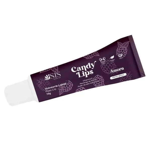 Hidratante Labial Isis Make Up Candy Amora