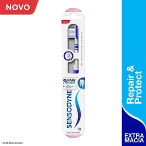 Escova Dental Sensodyne Repair & Protect Cerdas Extra Macia para Dentes Sensíveis 1 Unidade