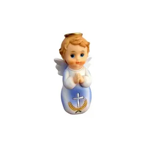 Anjo Decorativo Ajoelhado 8621 em Resina para Decoração de Ambientes Rosa 16cm Iracema Collection Anjo Decorativo Ajoelhado 8621 em Resina para Decoração Rosa 16cm Iracema Collection