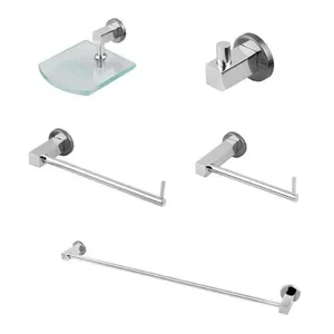 Kit Acessorios Para Banheiro Marchezan Estilo 6100 (MP)