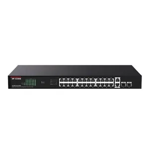 Switch IP-COM 24 Portas PoE 10/100/1000 26P+2SFP não Gerenciável Metal