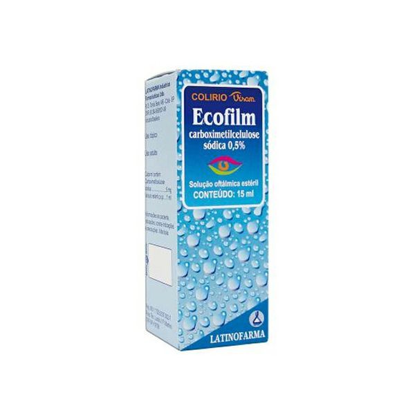 Ecofilm Solução Oftalmológica 15ml