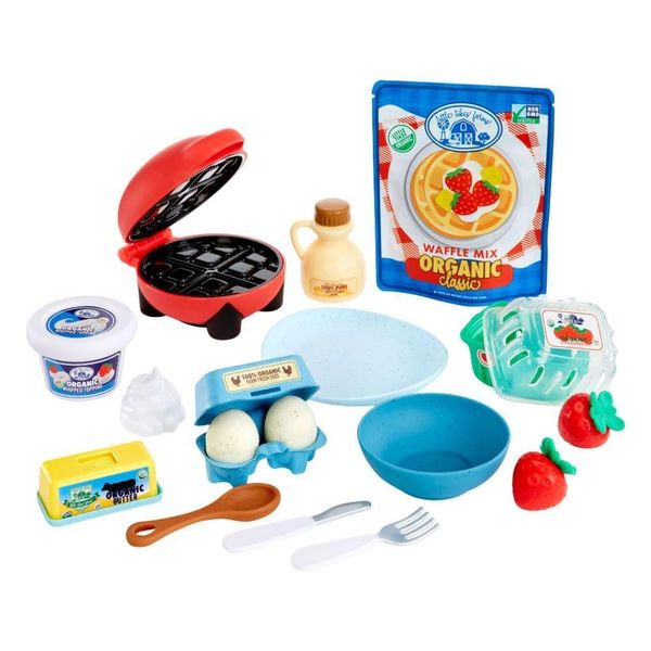 Kit Culinário Creative Chefs de Waffles com Máquina Funcional Azul