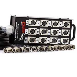 Medusa 8 Vias Montada com Conectores Amphenol 25 MT