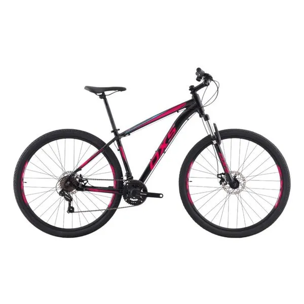Bicicleta OXS Aro 29 Glide 100 15,5 Preto E Rosa (MP)
