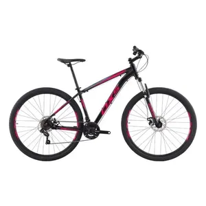 Bicicleta OXS Aro 29 Glide 100 15,5 Preto E Rosa (MP)