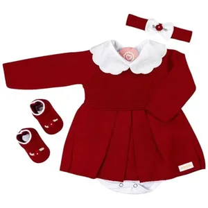 Saída De Maternidade Feminina Sanches 4 Peças Branco (MP)