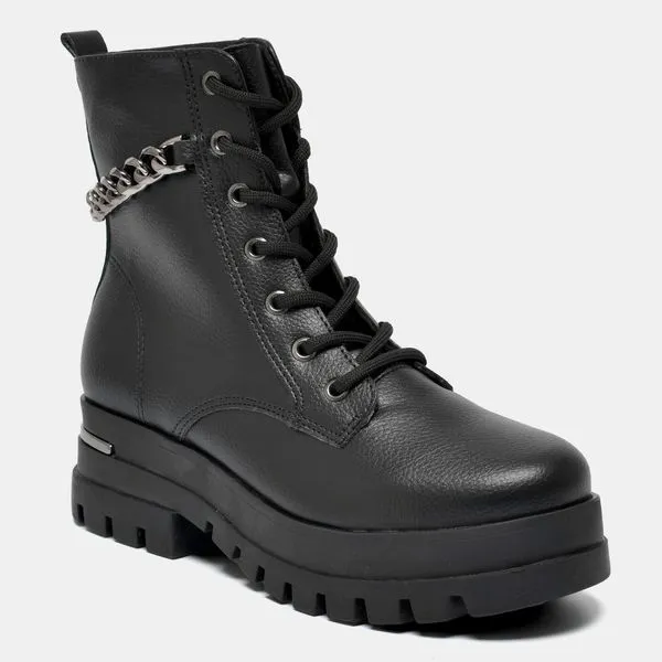 Bota Coturno Preto 007-009-01 39