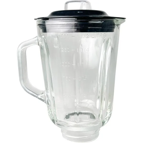 Copo Para Liquidificador de Vidro Baumon Preto KP-COPO-1805