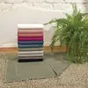 Toalha de Piso Atlântica Basic 100% Algodão com Antiderrapante Rosa Romã