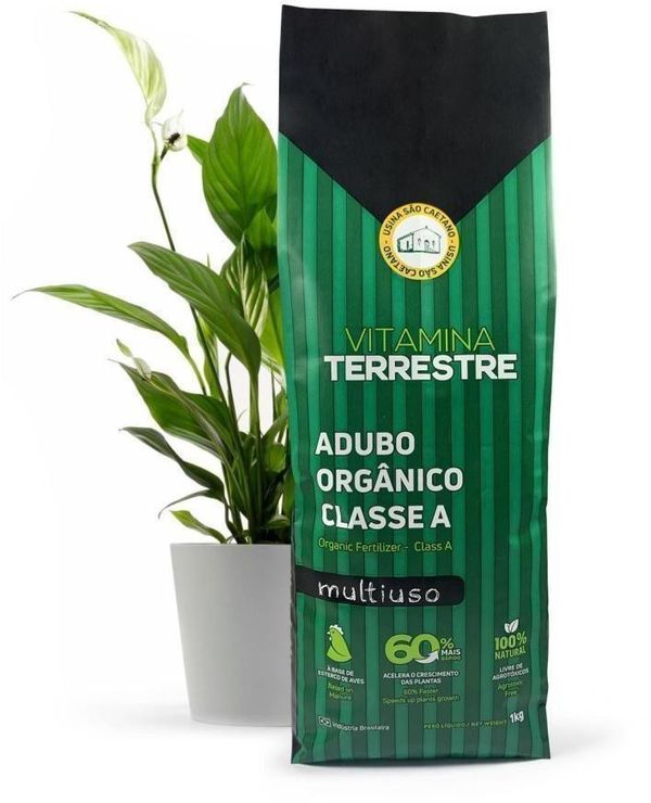 Fertilizante Multiuso Vitamina Terrestre 1Kg