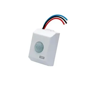 Sensor De Presença Fame De Sobrepor Teto Bivolt Branco