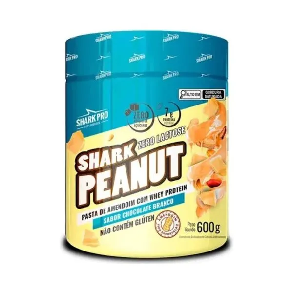 Pasta De Amendoim Shark Pro Cookies 600g PASTA AMENDOIM SHARK PRO 600G COOKIES