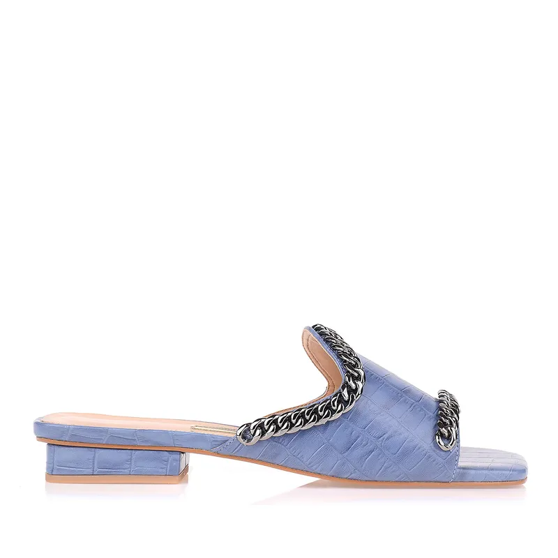 Flat Salto Baixo Croco Heaven