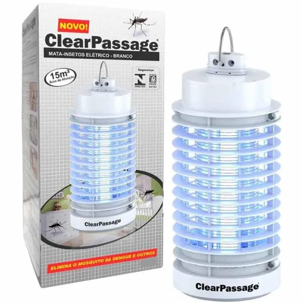 Mata Inseto Clear Passage Eletétrico 110 V Branco