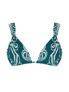 Top Cortininha Estampado Antibes VERDE M