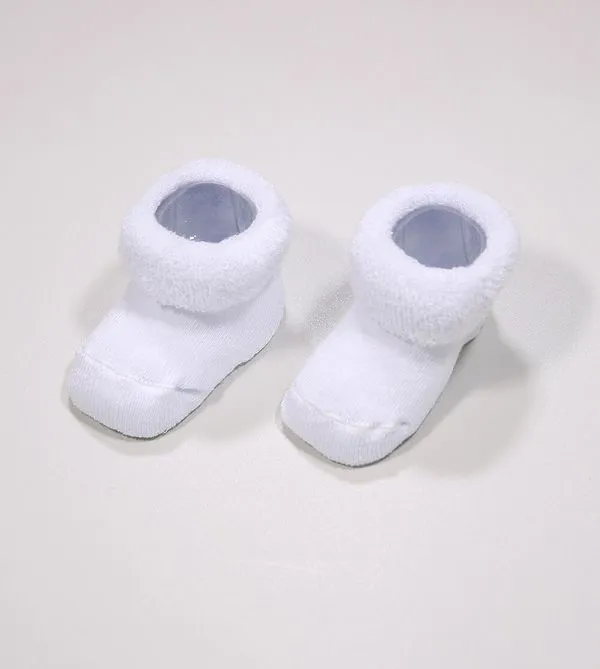 Pantufa Atoalhada Branco - 0115 Branco - BB