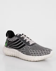 Tênis Masculino Esportivo Veloce Texturizado Cinza 40
