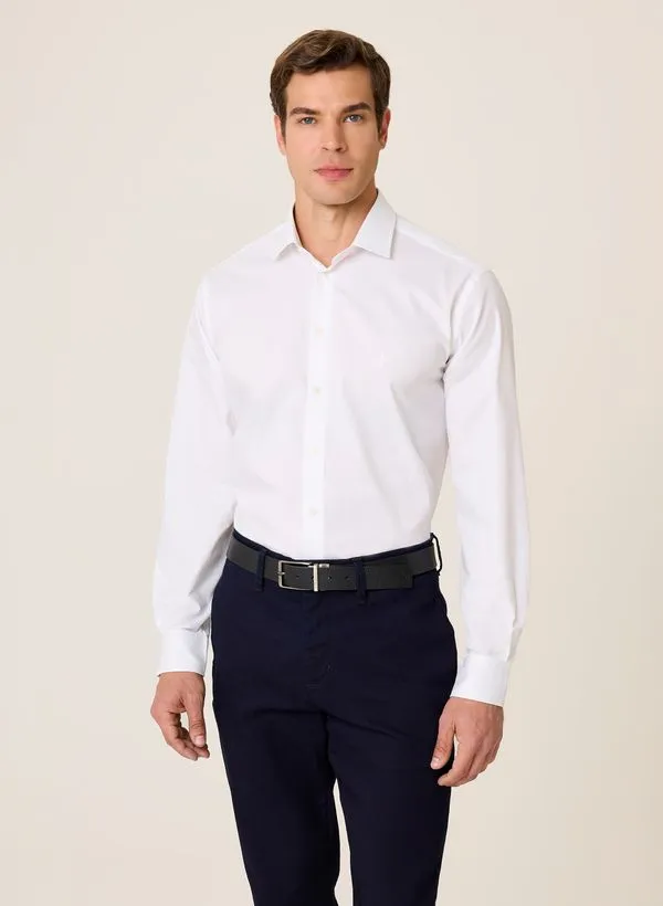 Camisa Comfort Fit Maquinetada Dudalina Masculina 38