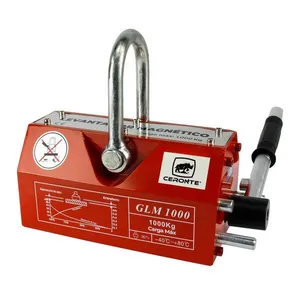 Levantador Magnético GLM 1000 1000KG com Ímãs de Neodímio sem Energia Elétrica Ceronte Levantador Magnético GLM 1000 1000KG Ímãs de Neodímio Ceronte
