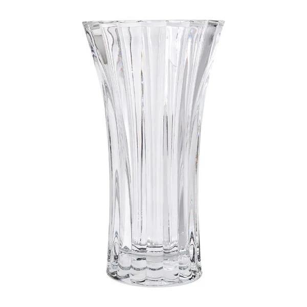 Vaso Chanfrado Vidro Transparente 11x7,5x20cm 4166 Be10 - Importação