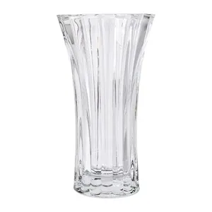 Vaso Chanfrado Vidro Transparente 11x7,5x20cm 4166 Be10 - Importação