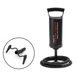 Bomba De Ar Manual Wet Set Com 2 Bicos Preto (MP)