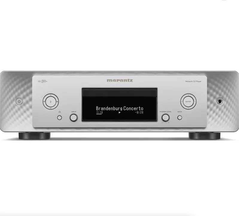 Cd Player Marantz CD 50N Com streaming em rede ( Prata -120v )