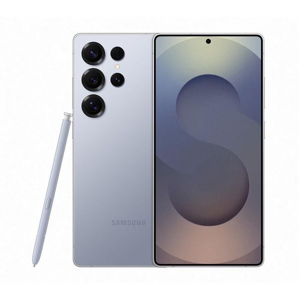 Smartphone Samsung Galaxy S25 Ultra 256GB, Tela 6.9, 12GB RAM, AI Inteligência Artificial, IP68, S-Pen, Snapdragon 8 Elite e 4 Câmeras Titânio Azul