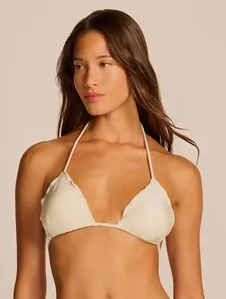 Top Cortininha Ruffle Lisos OFF WHITE G