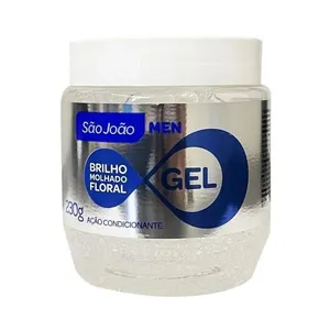 Gel Fixador São João Brilho Molhado Floral 230g GEL BRILHO MOLHADO 2