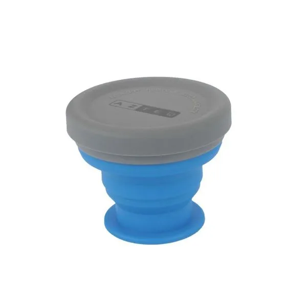 Copo Dobrável Cup Go Colapsável para Camping Livre de BPA 200ML com Tampa em Silicone Alimentar Azteq Copo Dobrável Cup Go Colapsável 200ML Livre de BPA com Tampa em Silicone Alimentar Azteq