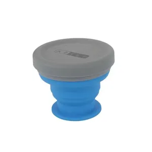 Copo Dobrável Cup Go Colapsável para Camping Livre de BPA 200ML com Tampa em Silicone Alimentar Azteq Copo Dobrável Cup Go Colapsável 200ML Livre de BPA com Tampa em Silicone Alimentar Azteq