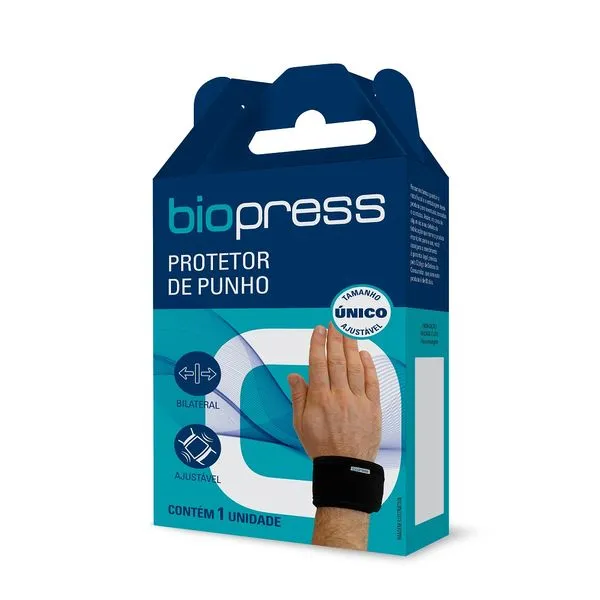 Protetor de Punho Ajustável Biopress BC0053-AF Único Biopress 1 Unidade