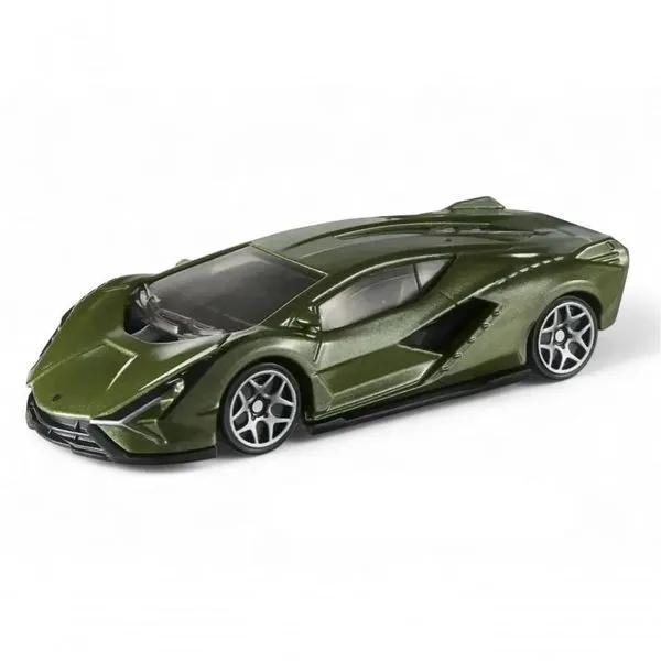 Carrinho em Miniatura Hot Wheels XL 1:43 Lamborghini Sian FKP para Brincar e Colecionar Mattel Carrinho Hot Wheels XL 1:43 Lamborghini Sian FKP para Colecionar Mattel