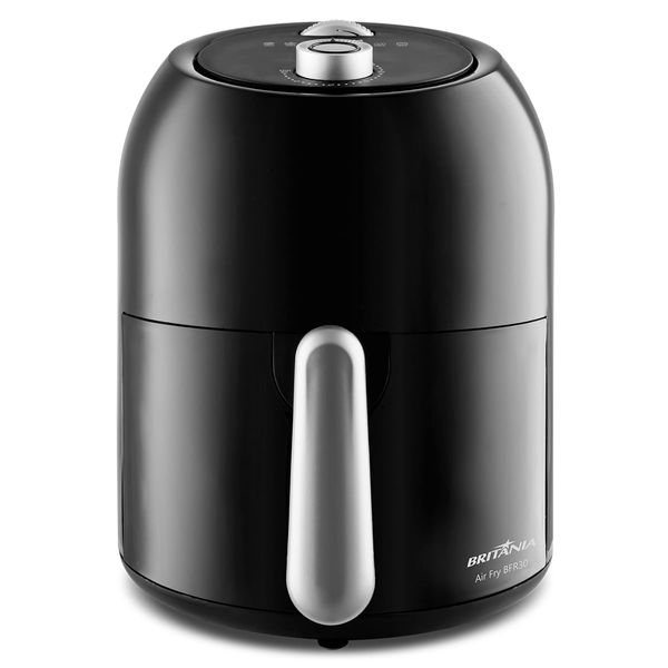 Air Fryer Britânia 3L Antiaderente 1000W Preto BFR30P 220V