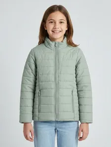 Casaco Nylon Juvenil Para Menina - VERDE 16