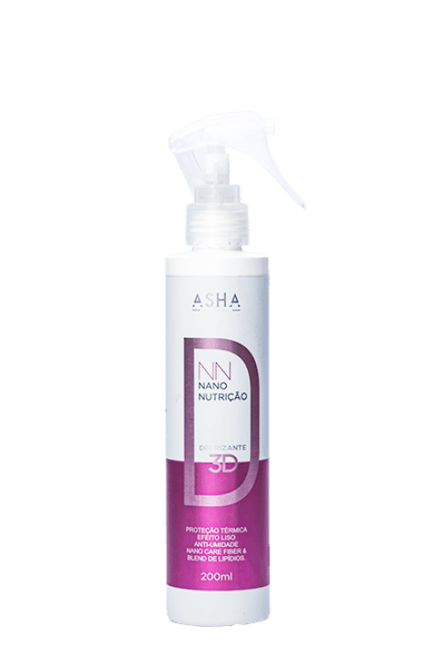 Spray Asha Nano Nutr Defrizante 3D 200ml
