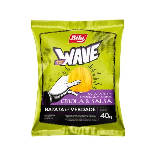 Batata Bilu Top Wave Cebola E Salsa 40gr