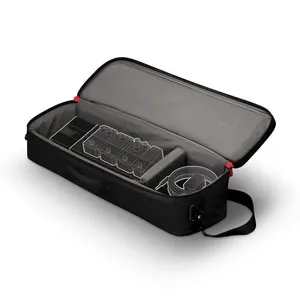 Bag para Set de Pedais PW-BLPBT-01 com Bolsos e Compartimentos Preto D'Addario Bag para Set de Pedais PW-BLPBT-01 Compartimentos Preto D'Addario