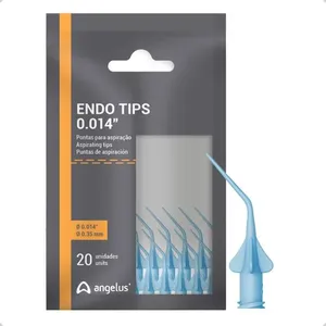 Ponta de Aspiração Endo Tips 0.35mm 20 Unidades Angelus
