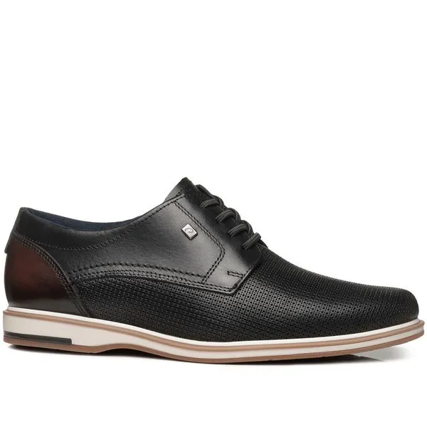 Sapato Casual Pegada Masculino em Couro Preto 125113-01 42