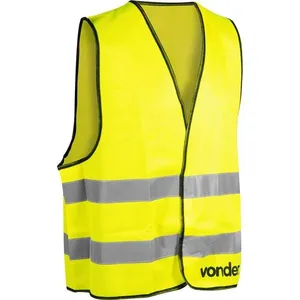 Colete Refletivo Tipo Blusão sem Bolso Amarelo CV 100 - VONDER