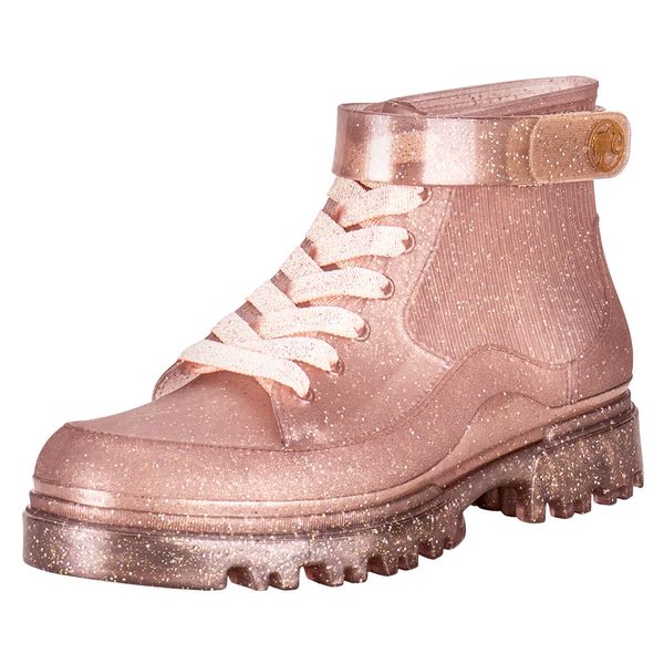 Bota Infantil Feminina Conturno Barbie Glamour Grendene Kids 23098 ROSA 33/34